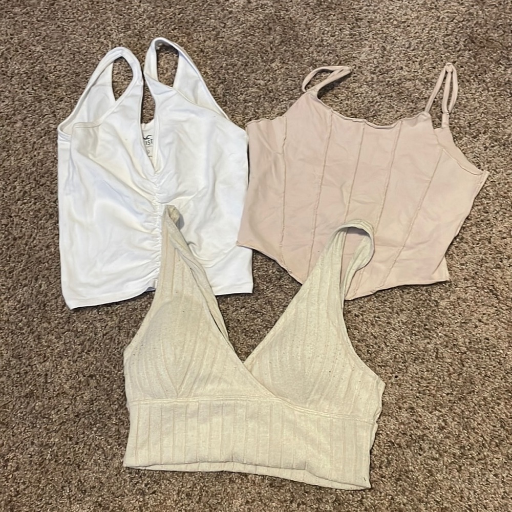 Gilly hicks, Hollister and Shein tops